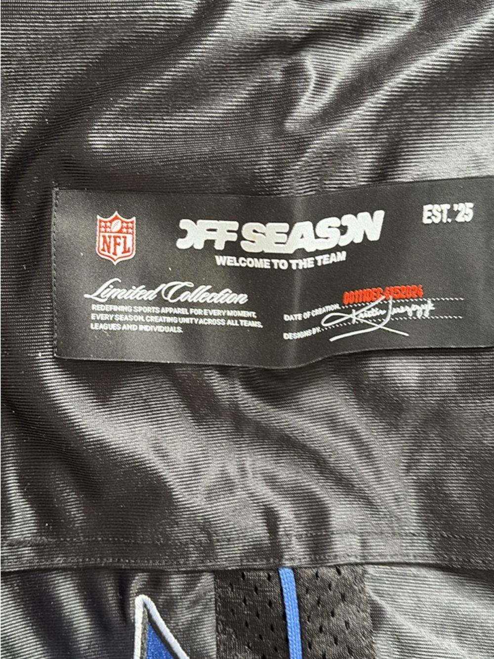 Off Season Buffalo Bills Black Track Joggers - Picture 6 of 9
